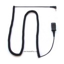 plantronics 2.5mm quick disconnect coil cable 10ft view