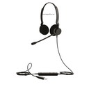jabra biz 2300 usb uc duo binaural noise canceling headset view