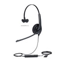 jabra biz 1500 mono usb computer headset view