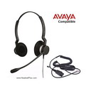 jabra biz 2300 duo avaya j100 1600 9600 certified headset view