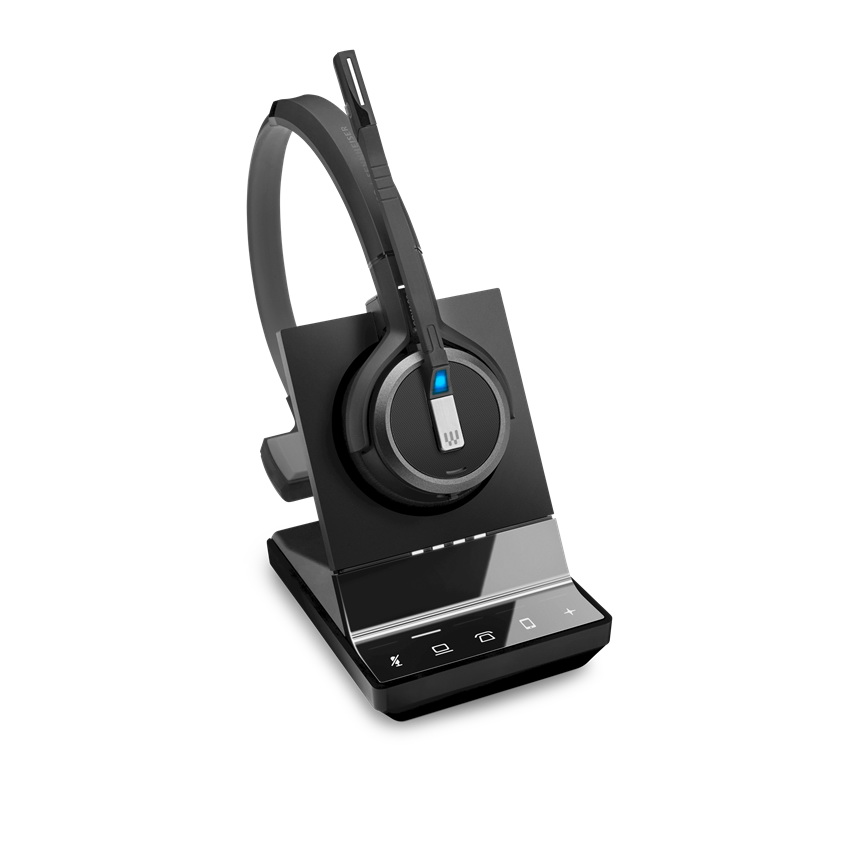 epos sdw 5036 single sided triple connect wireless headset view
