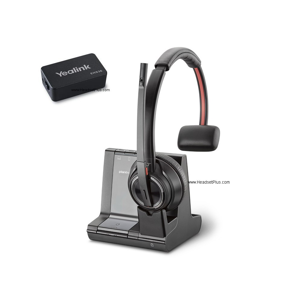 plantronics savi 8210+yealink ehs for yealink phones (ehs36) view