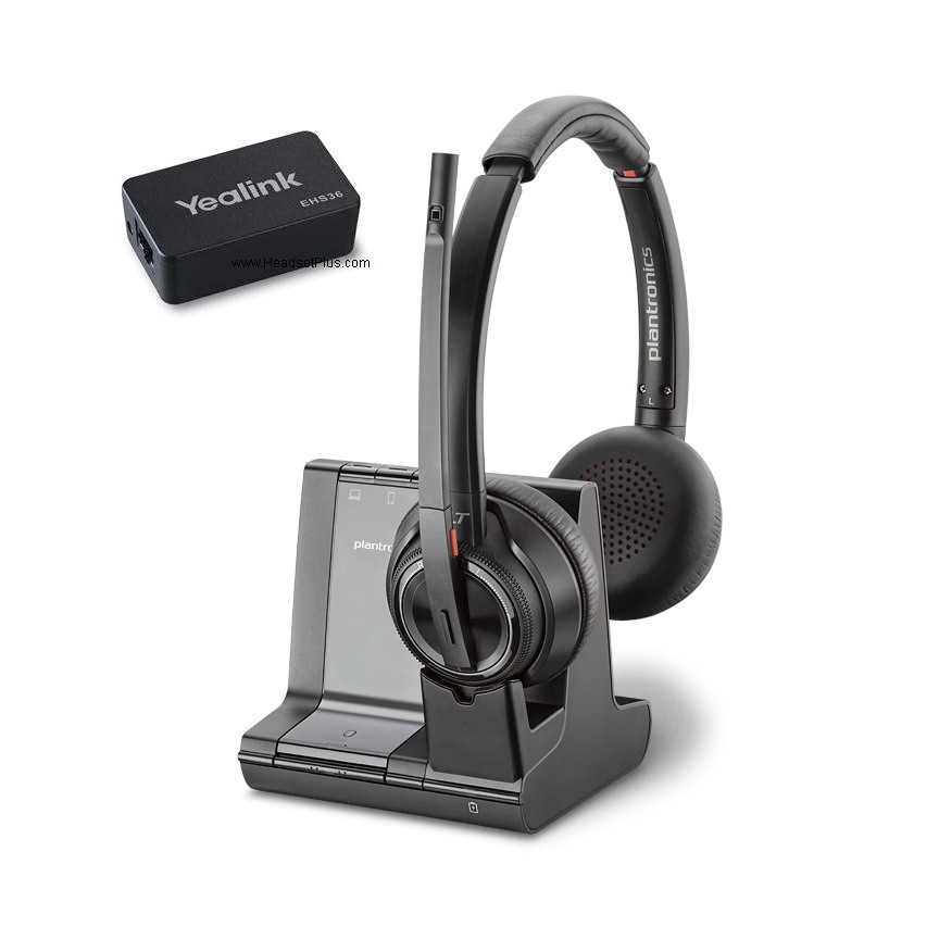 plantronics savi 8220+yealink ehs for yealink phones (ehs36) view